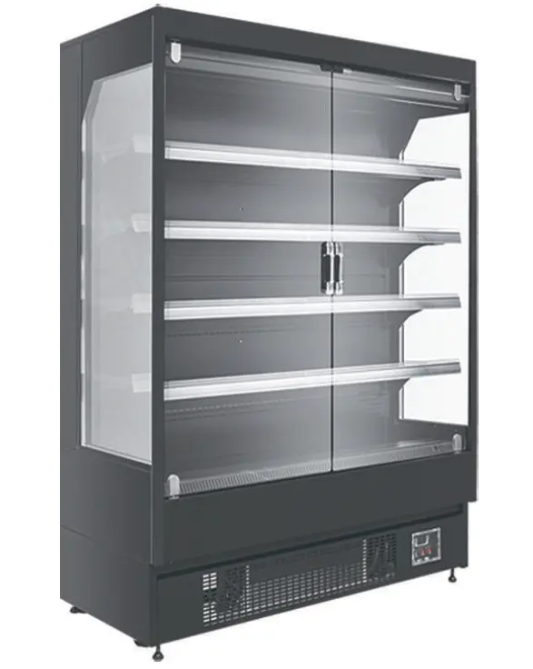 100.9'' Alaska Line Glass Door Cooler 42 Cu.Ft. Capacity Hit-67 1