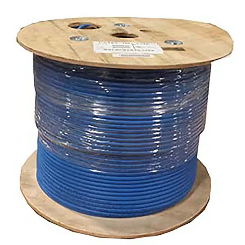 1000Ft Cat6a Utp 10G Solid Copper Wire Plenum (Cmp) Bulk Cable 1