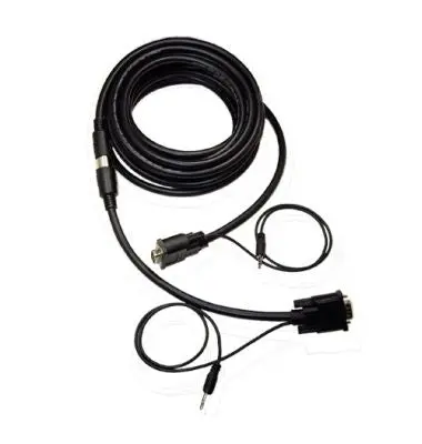 100Ft Quick-Snap Svga Cable W/Audio Cl2 Ft4 Rated 1
