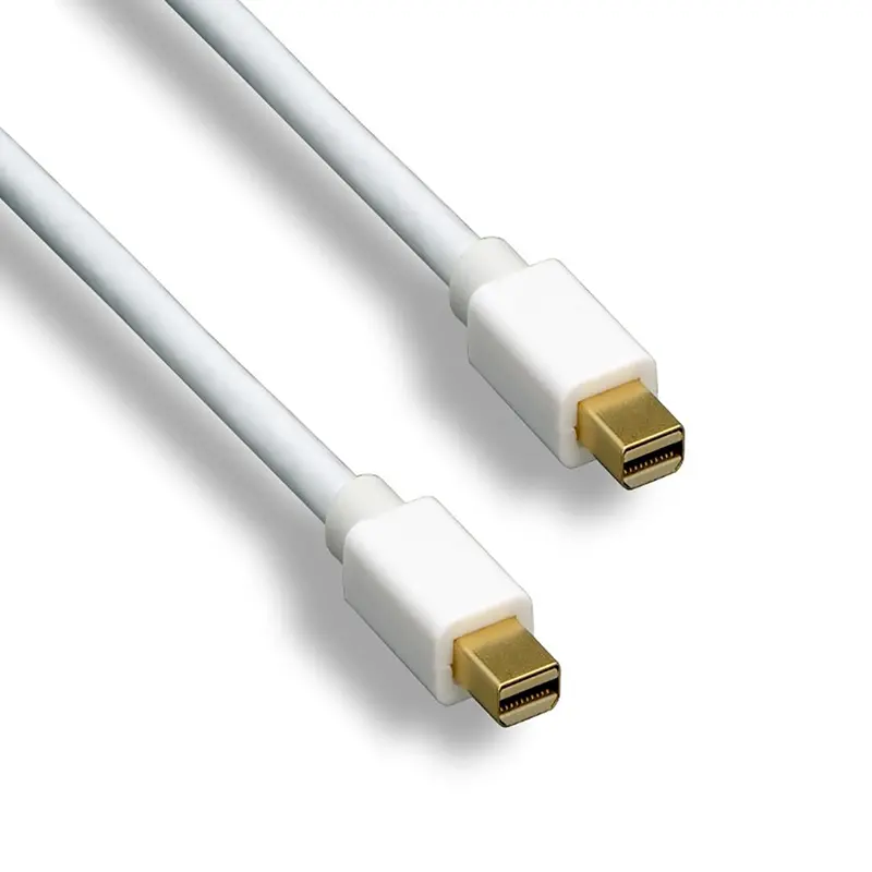 10Ft Mini Displayport Cable Male To Male White 1