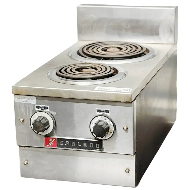 12'' Garland 2 Burner Hot Plate Electric Used For02115 1
