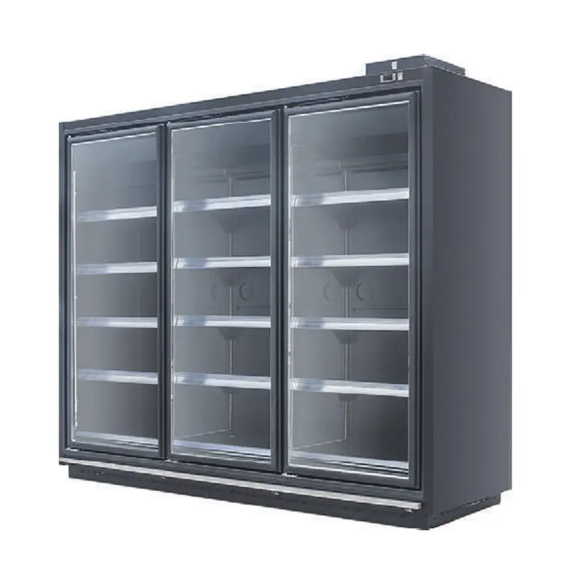 122.8” Alaska Line Four Glass Door Cooler Remote Hit-1508C 1