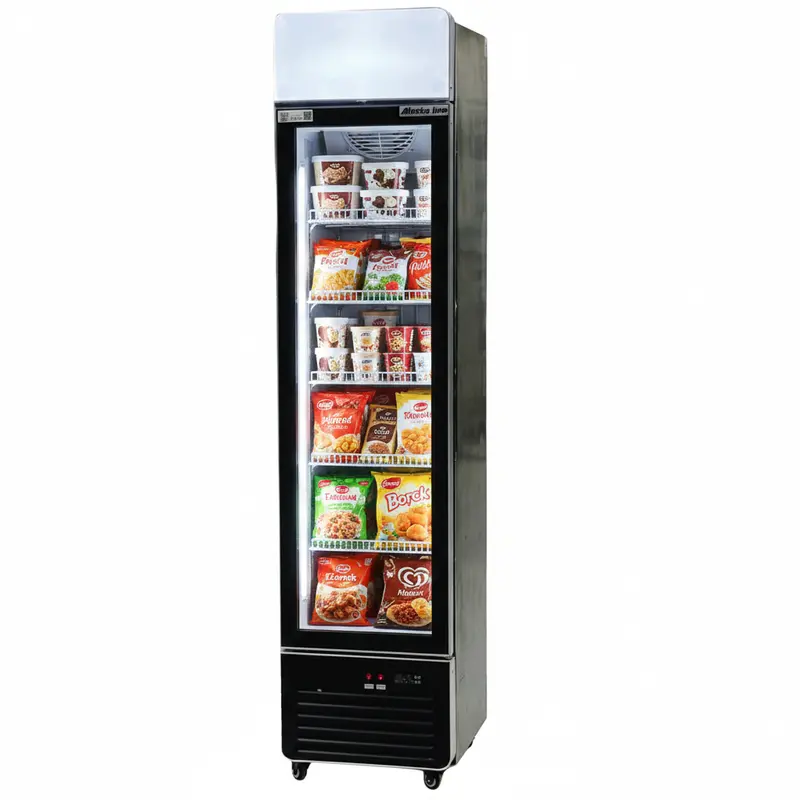 17'' Alaska-Line Single Door Slim Freezer 185L Hit-810 1