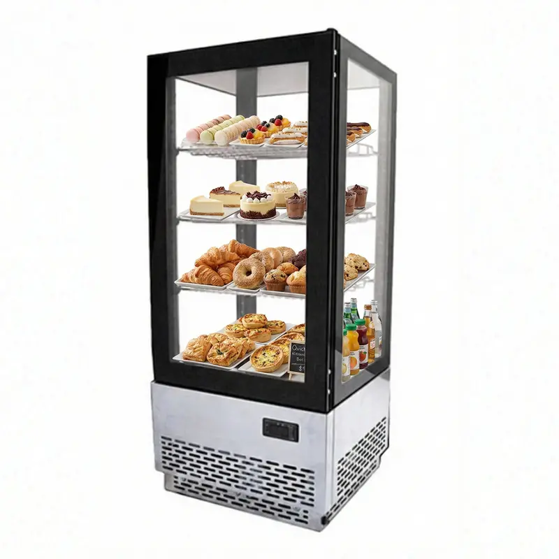17'' Omcan Countertop Refrigerated Display Case - 39551 1