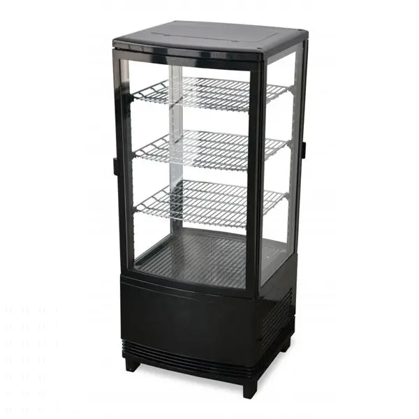 17'' Omcan Single Door Countertop Refrigerated Display Case 2.9 Cu.Ft - 25826 2