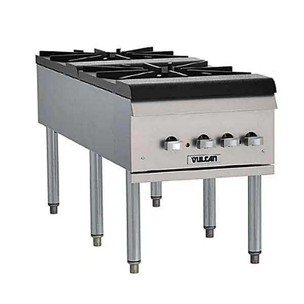 18'' Vulcan Natural Gas Two Burner Stock Pot Burner Vsp-200Fv 1
