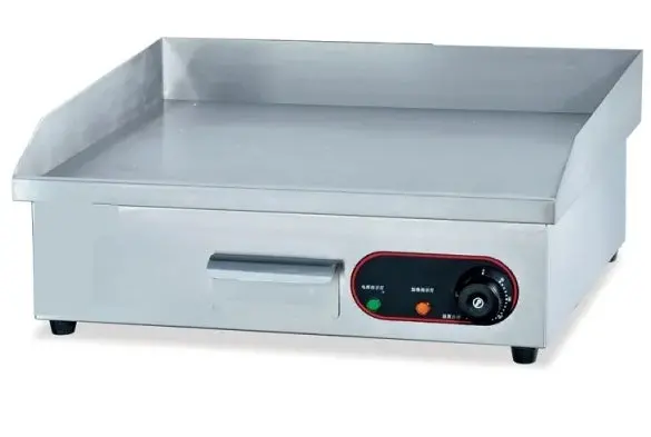 22" Chef Stainless Steel Electric Flat Griddle Eg-818 1