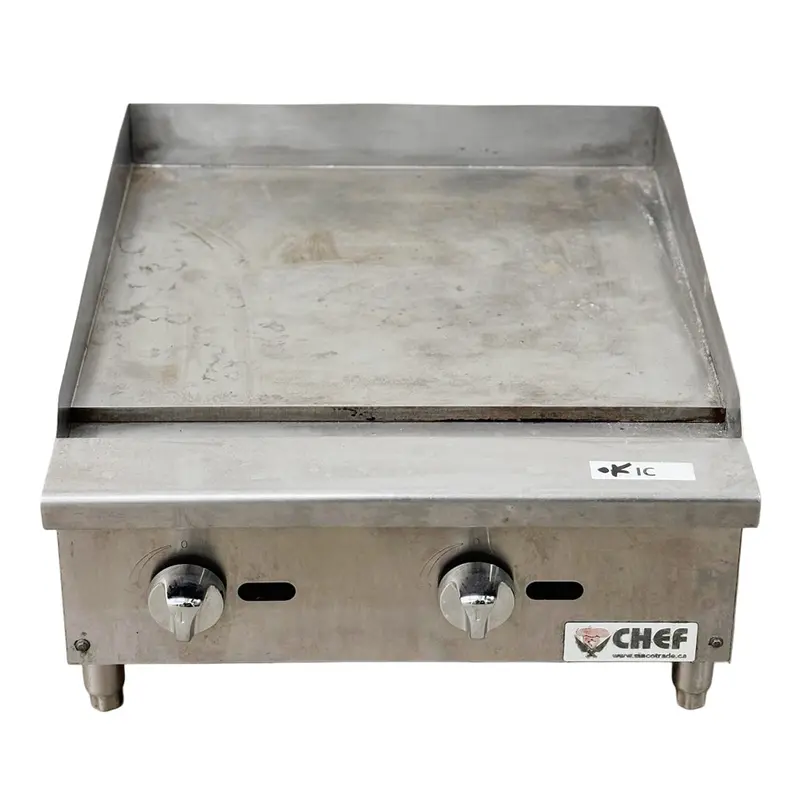 24" Natural Gas Flat Griddle Used Ci028 1