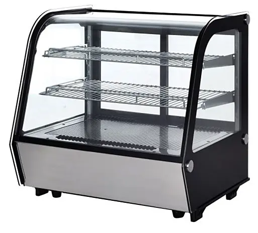 28'' Omcan Countertop Refrigerated Display Case 4.2 Cu.Ft - 44629 2