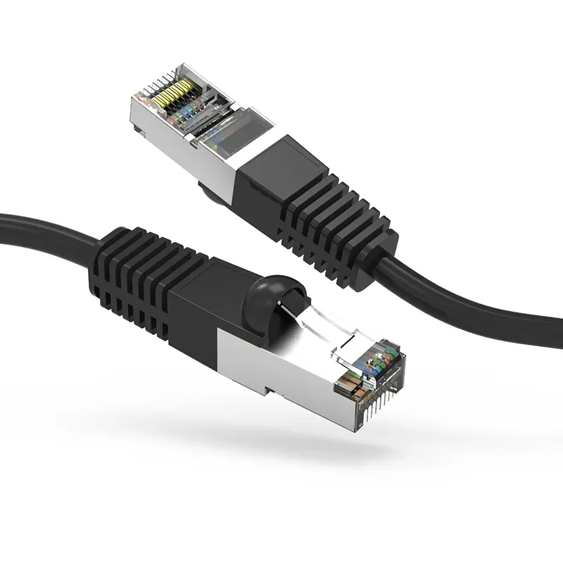 2Ft Cat7 Shielded (S/Ftp) Patch Cable Booted 1