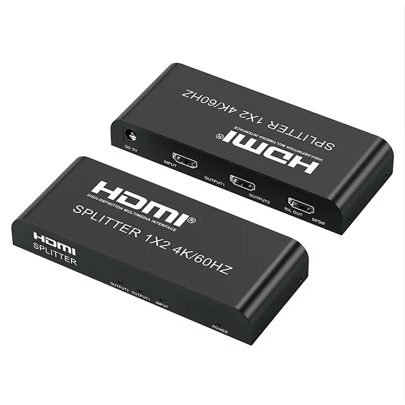 2Way Hdmi Splitter 4K@60Hz, Hdmi V2.0, Hdcp 2.2 1