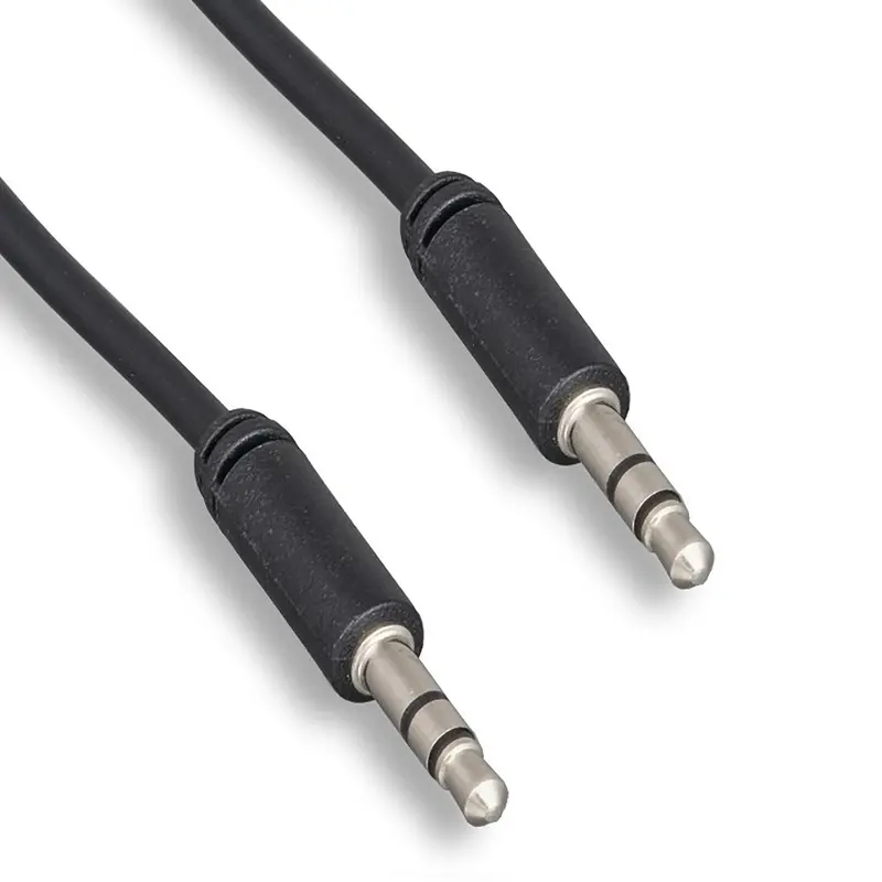 3.5Mm Slim Mold Stereo Audio Cable Male To Male 1