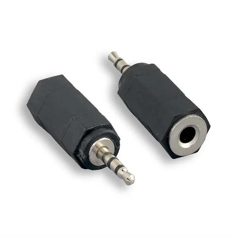3.5Mm Stereo Female To 2.5Mm Stereo Male Adapter - Pack Of 10Pcs 1