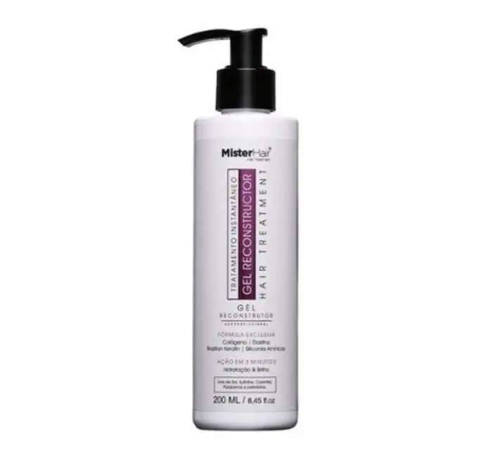 3 Minutes Reconstructor Gel Moisturizing Shine Treatment 200Ml - Mister Hair 1