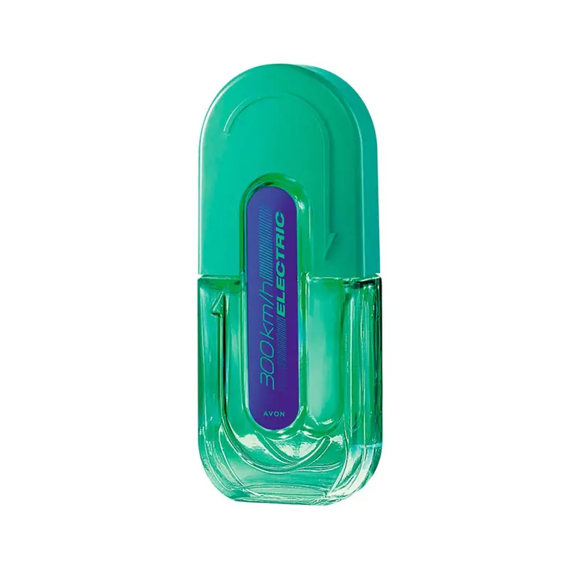 300 Km/H Electric Deo Cologne Citric Herbal Body Fragance 100Ml Avon 1