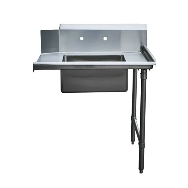 36'' Omcan Right Side Soiled Dish Table With Sink 28483 1