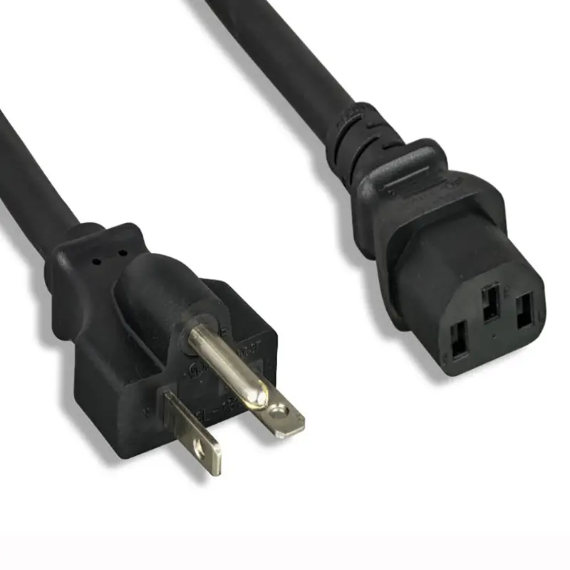 3Ft 14Awg Ac Power Cord Nema 6-20P To Iec-60320-C13, 15A/250V 1