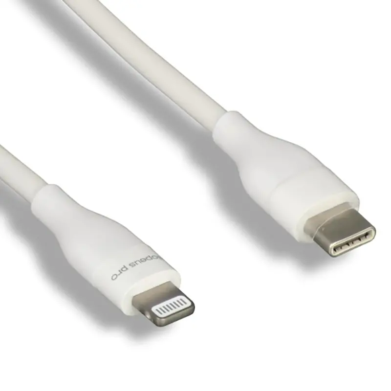3Ft Mfi Certified Usb-C To Lightning Sync & Charging Cable White 1