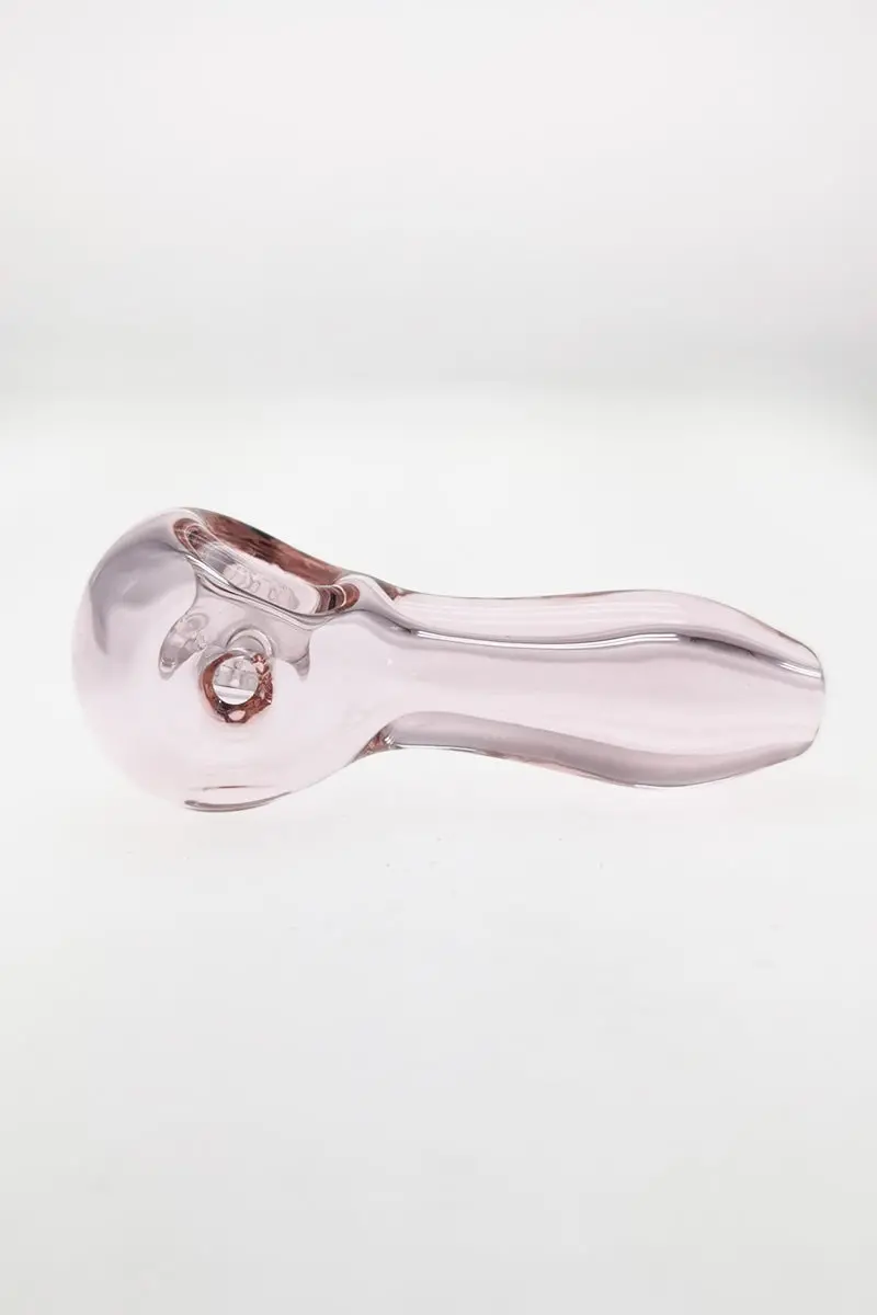 4.00" Dry Spoon Pipe W/ Built In Screen (108G) Carb Hole: Left Side 1