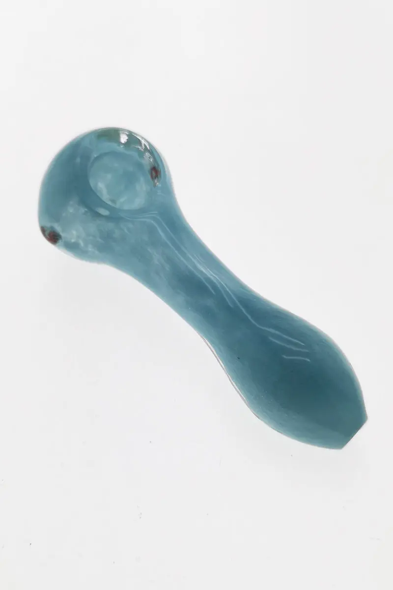4.50" Dry Spoon Pipe W/ Frit (78G) Carb Hole: Left Side 1