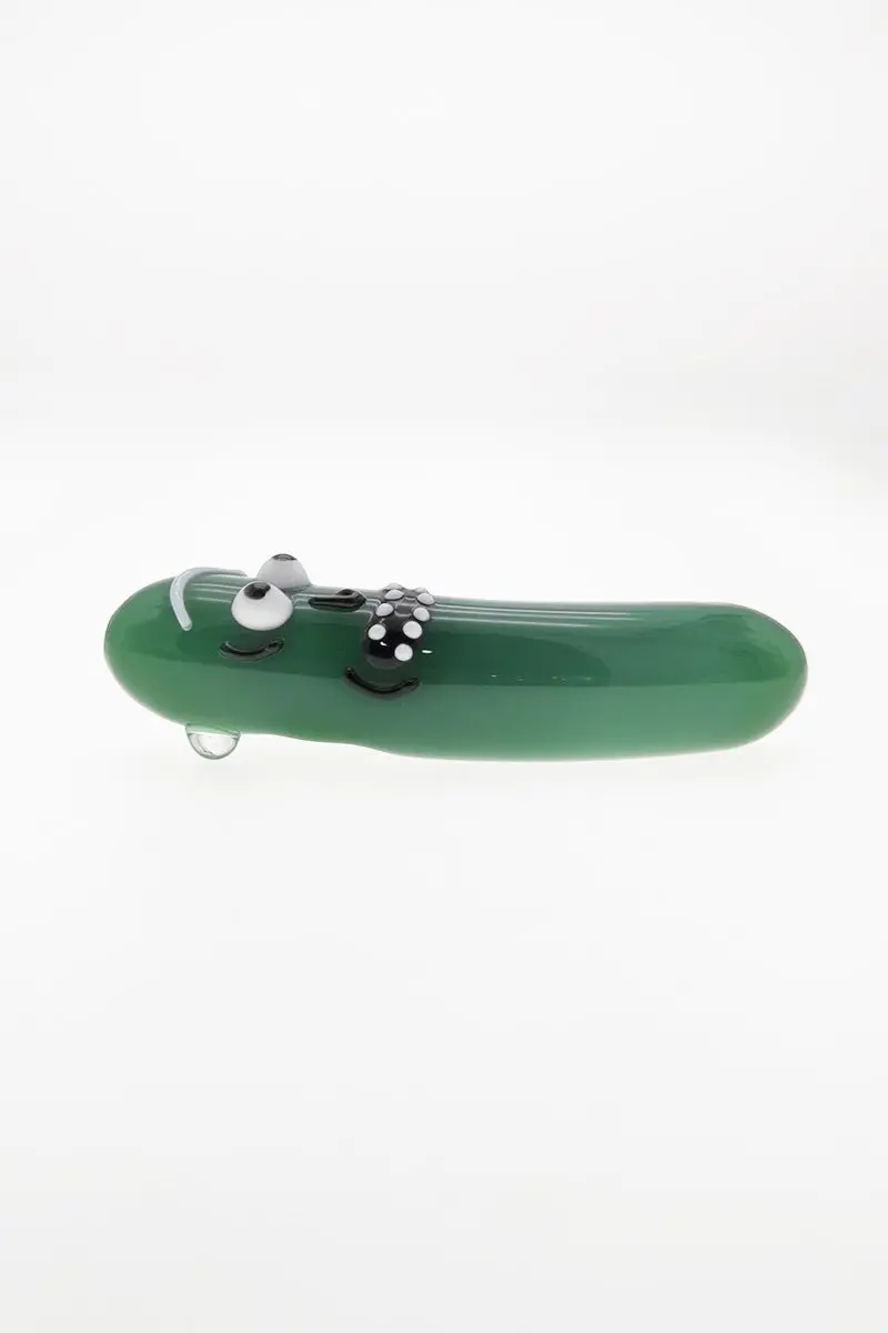 4.50" Dry Spoon Pipe W/ Pickle Body (66G) Carb Hole: Center 1