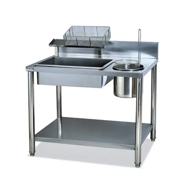 40'' Manual Chicken Breading Station Table Ji-119 1