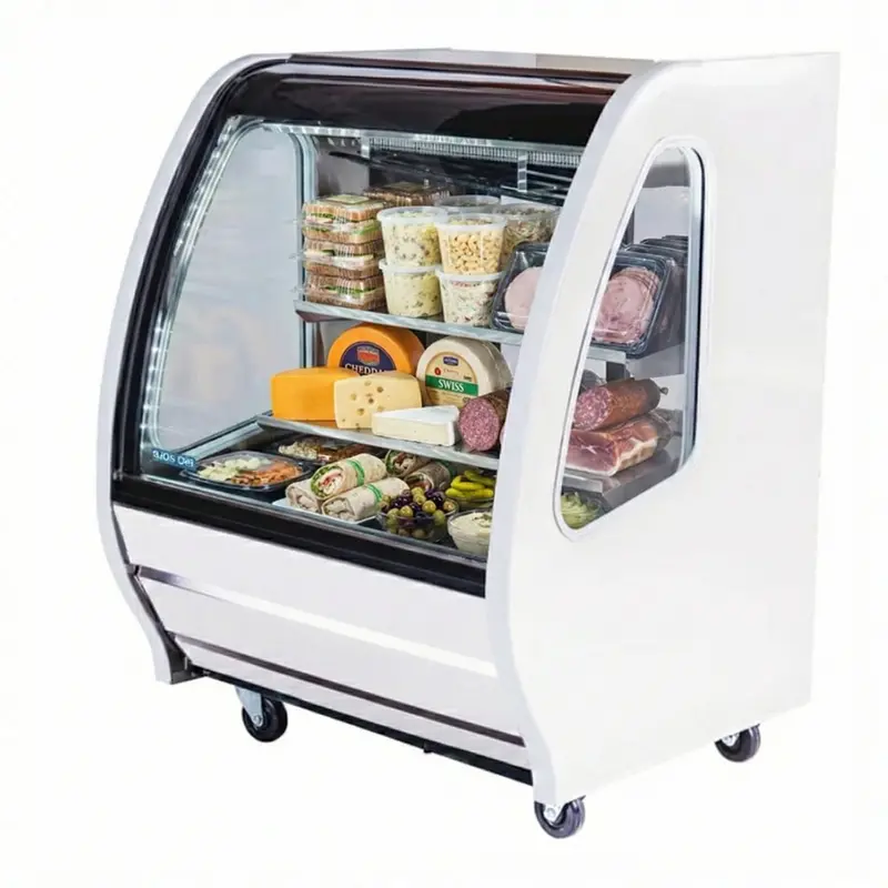40" Pro-Kold Deli Case White 14 Cu.Ft - Ddc-40W 1