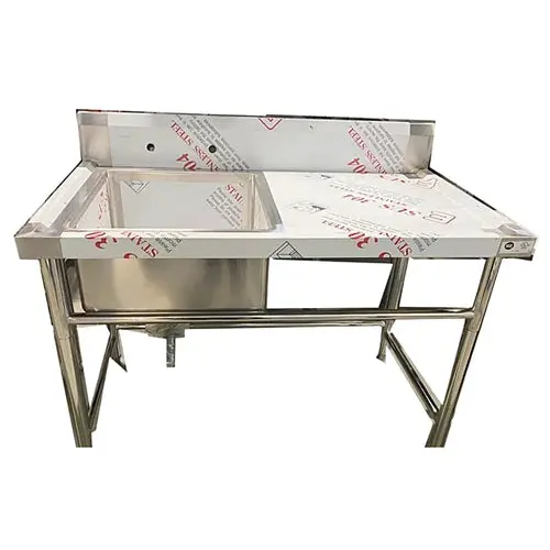 47'' Chef One Tub With Centre Drain & Right Drainboard Ch-2020 1