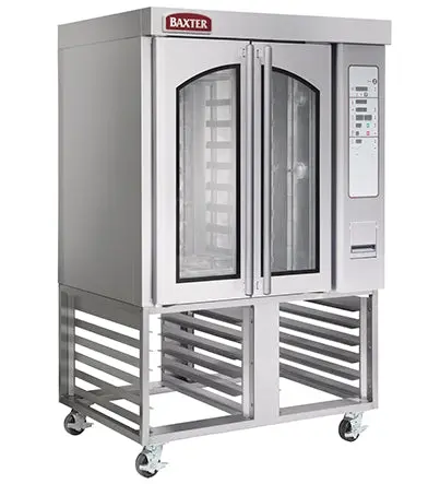 48'' Baxter Natural Gas Mini Rotating Rack Convection Oven Ov310g 1