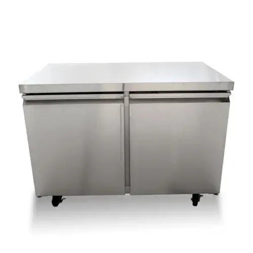 48" Chef Double Solid Door Under Counter Cooler Tuc-48R 1