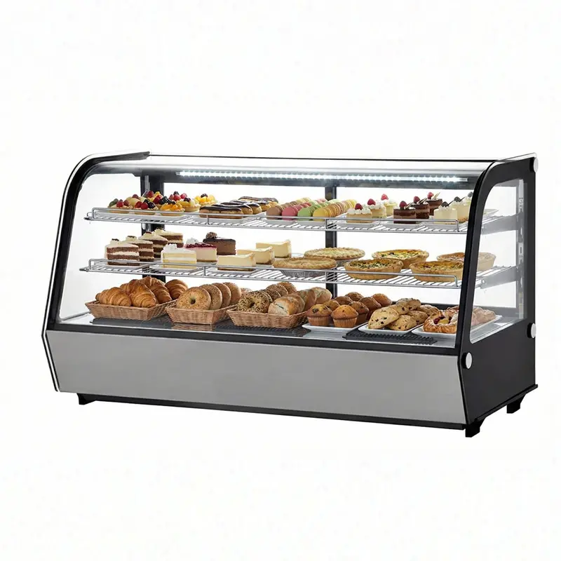 48" Omcan Countertop Refrigerated Display Case 7.1 Cu.Ft - 44631 1