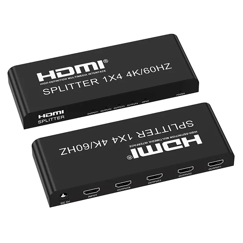 4Way Hdmi Splitter 4K@60Hz, Hdmi V2.0, Hdcp 2.2 1