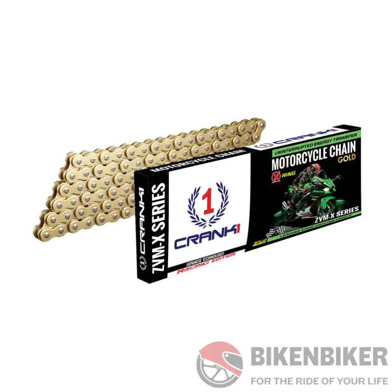 525 Pitch 116 Links Zvm-X Gold Chain - Crank1 1