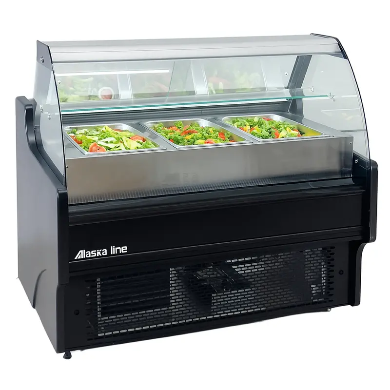 53'' Alaska-Line Salad Prep Table With Gn Pan Hit-35 1