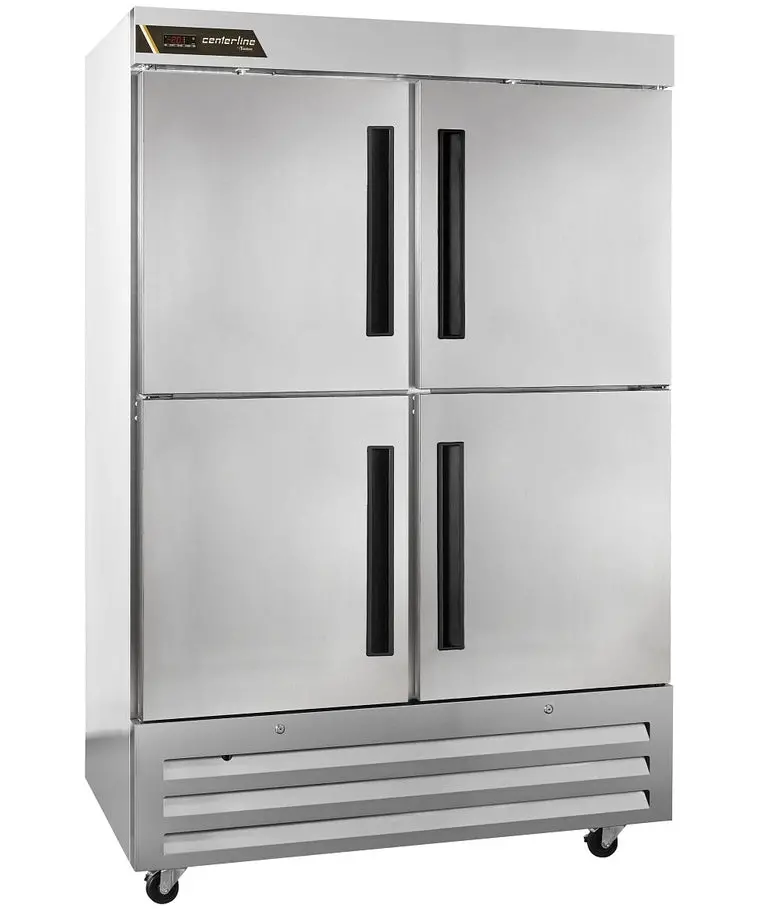 54” Centerline By Traulsen Half Solid Doors Cooler 43.8 Cu.Ft., Clbm-49R-Hs-Rr 1