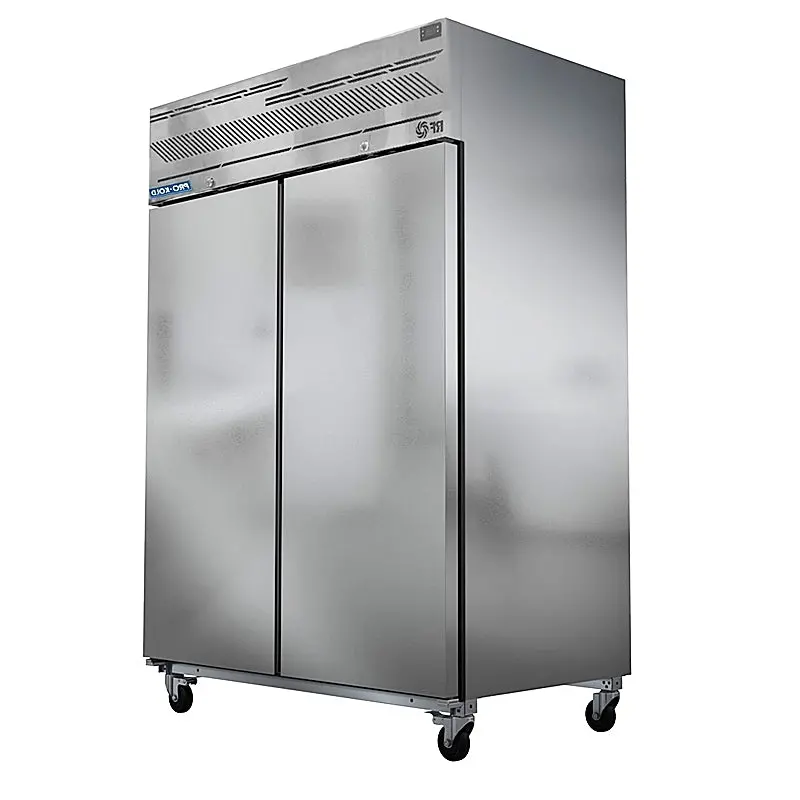 55'' Pro-Kold Double Solid Door Cooler 46.3 Cu.Ft. Ssc-45-2Ds 1