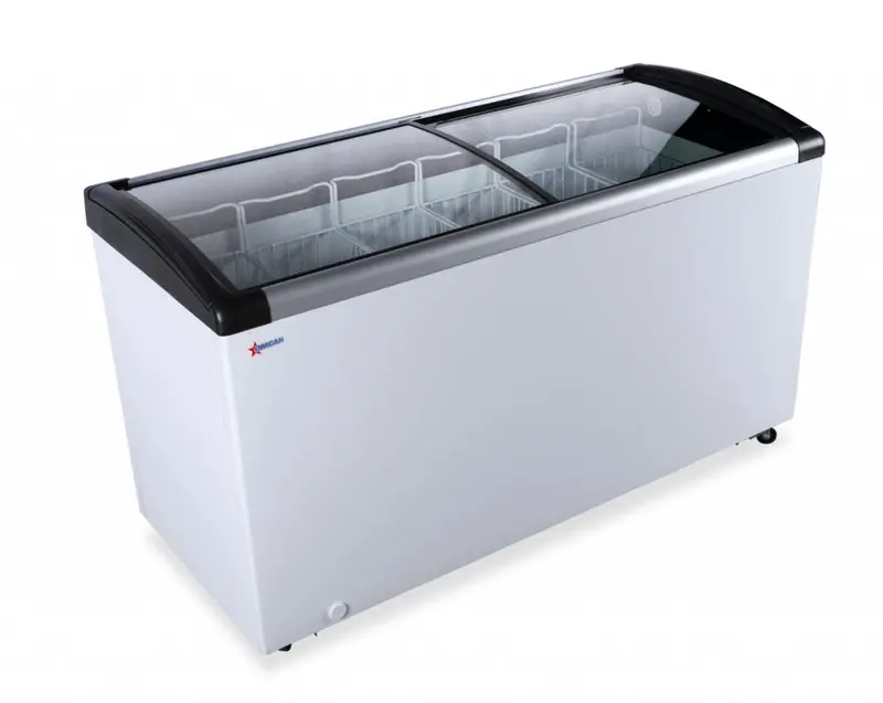 57'' Omcan Ice Cream Reach In Chest Freezer, 9.3 Cu.Ft - 47754 1