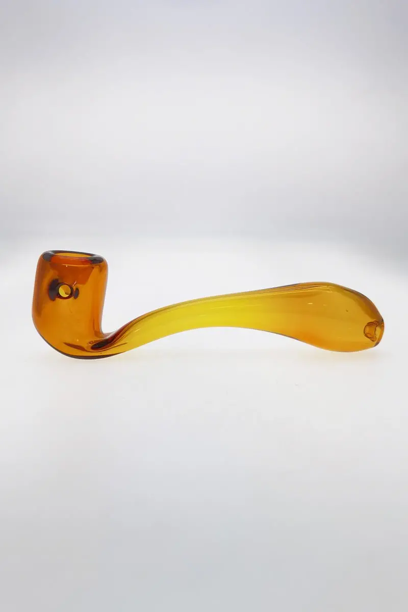 6.25" Sherlock Dry Spoon Pipe (78G) Carb Hole: Left Side 1