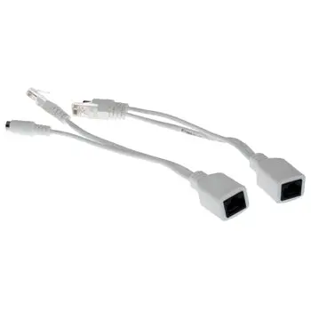 6 Inches Rj45 Poe Splitter Pigtail Cable 2Pcs/Set 1