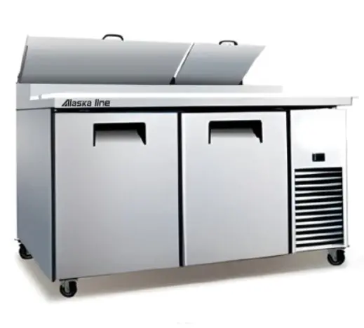 67'' Alaska-Line Pizza Prep Table Apps-67 1