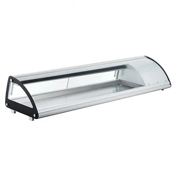 69'' Omcan Sushi Case With Curved Glass - 43116 1
