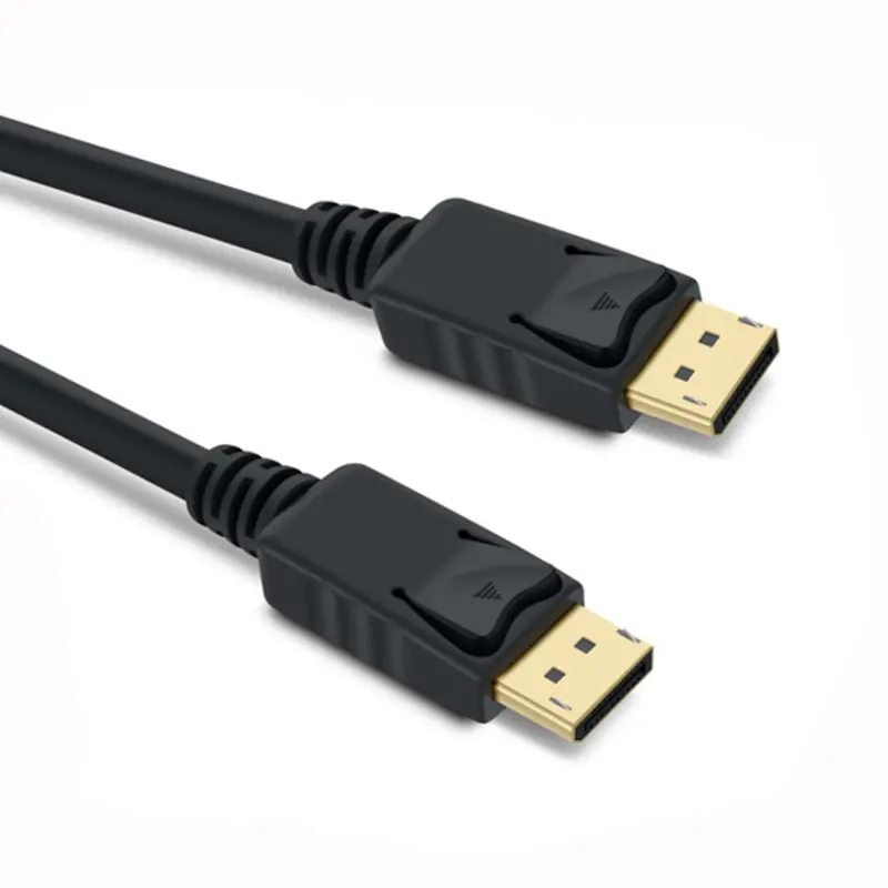 6Ft Displayport Cable Male To Male W/Latches V1.2 4K 60Hz 1