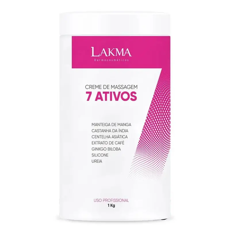 7 Actives Body Modeling Massage Anti Cellulite Cream 1Kg Lakma 1