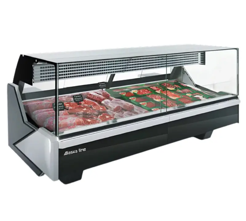 74" Alaska-Line Meat Display Cooler - Hit-101 1