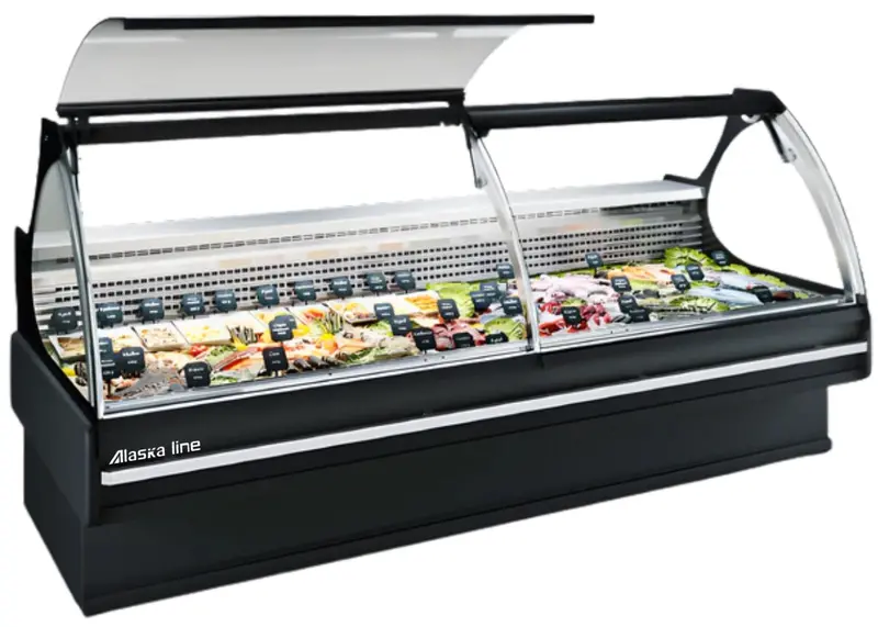 74" Alaska-Line Meat Display Cooler Hit-195-1 1
