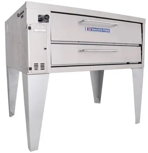 78" Bakers Pride Deck Height Gas Pizza Oven Y600 1