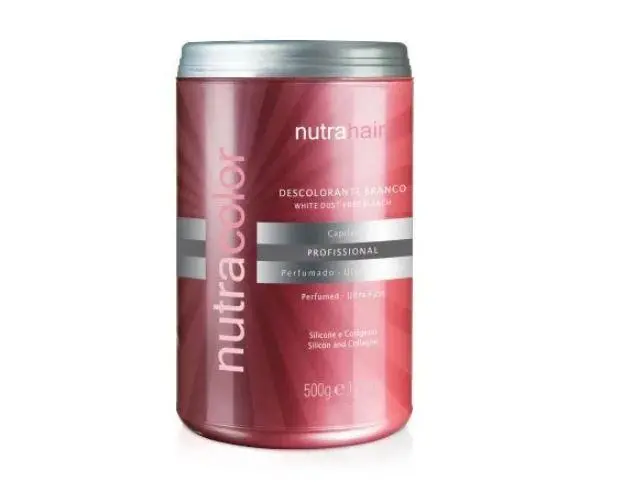 8 Tones Discoloration Blue Fragant Bleaching Powder Nutra Color 500G - Nutrahair 1