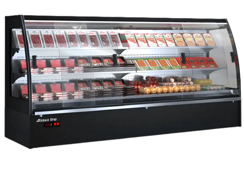 99" Alaska-Line Deli Merchandise Cooler Showcase Remote Compressor Hit-108-2 1