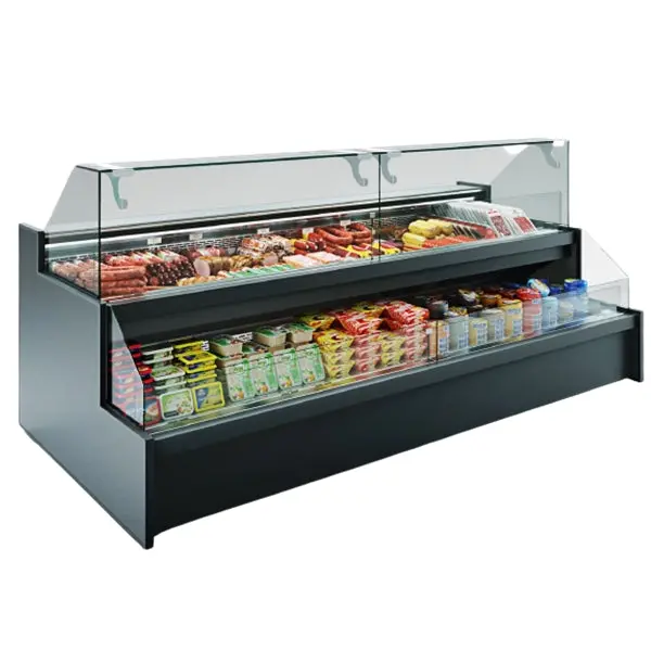 99" Alaska-Line Open Air Grab And Go Cooler Used For02401 1