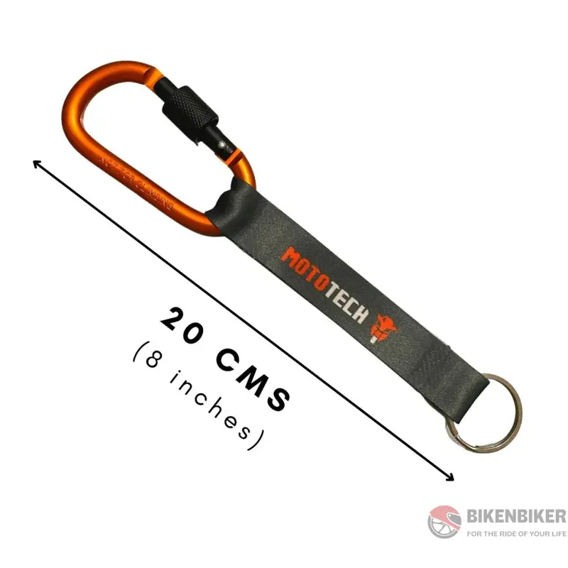 Accessory Carabiner With Key Ring 1